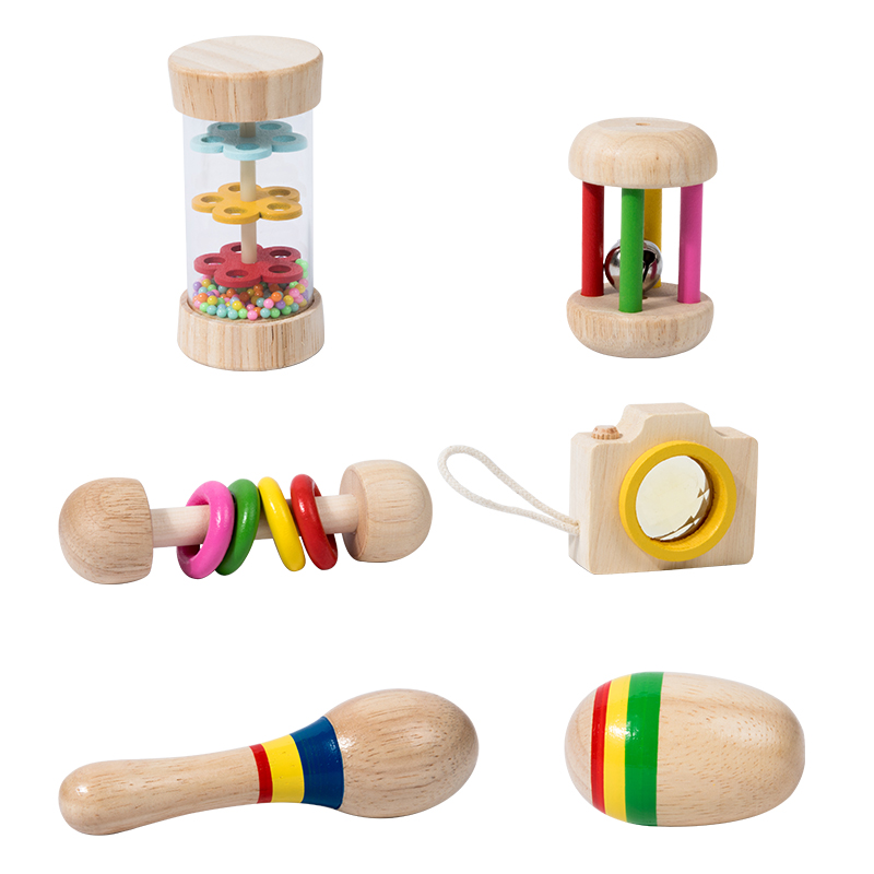 Musical Instrument Harmonium - 6pcs Early Educational Baby sonaglio set