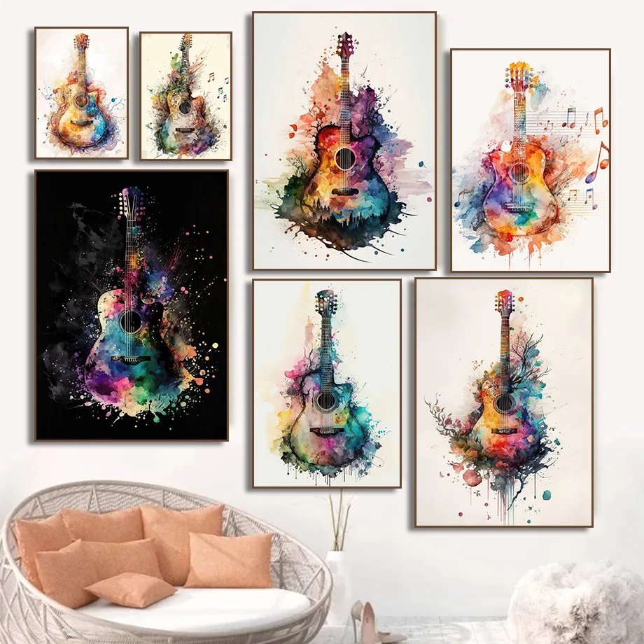 (Senza cornice) Poster artisti - Picture Of Musical Instrument recensione e prezzo