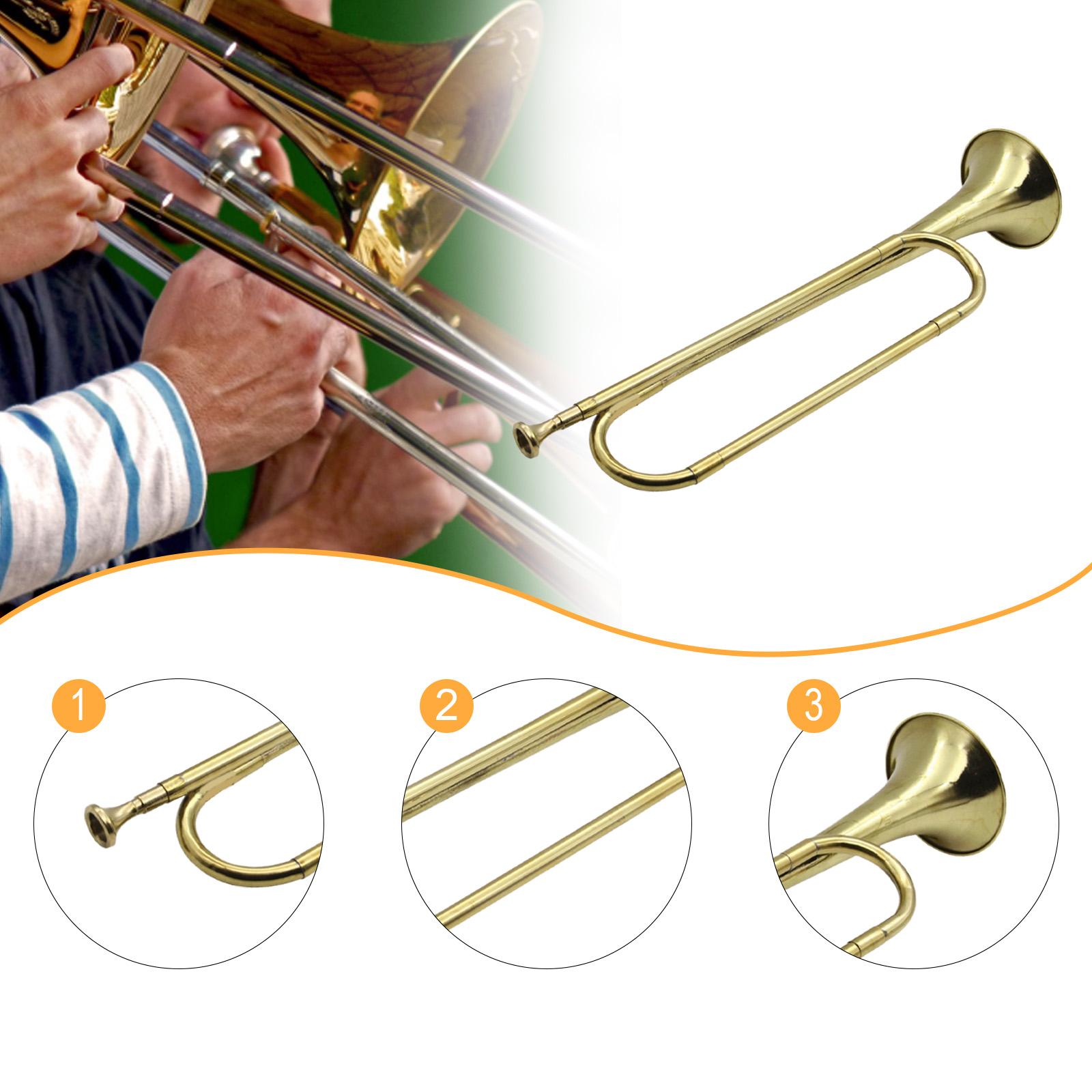 Tromba in ottone, strumento mu - Musical Instrument Bugle recensione e prezzo