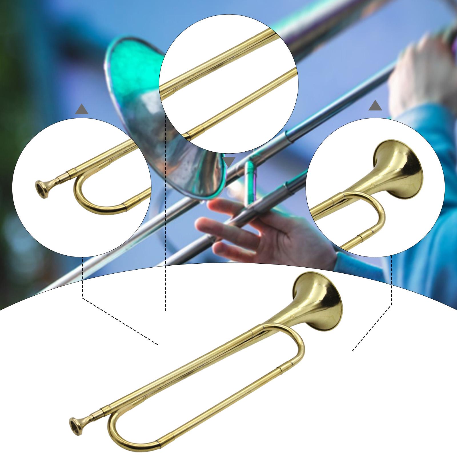 Tromba in ottone, strumento mu - Musical Instrument Bugle recensione e prezzo